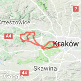 Mapa BikeMaraton Krakow - giga